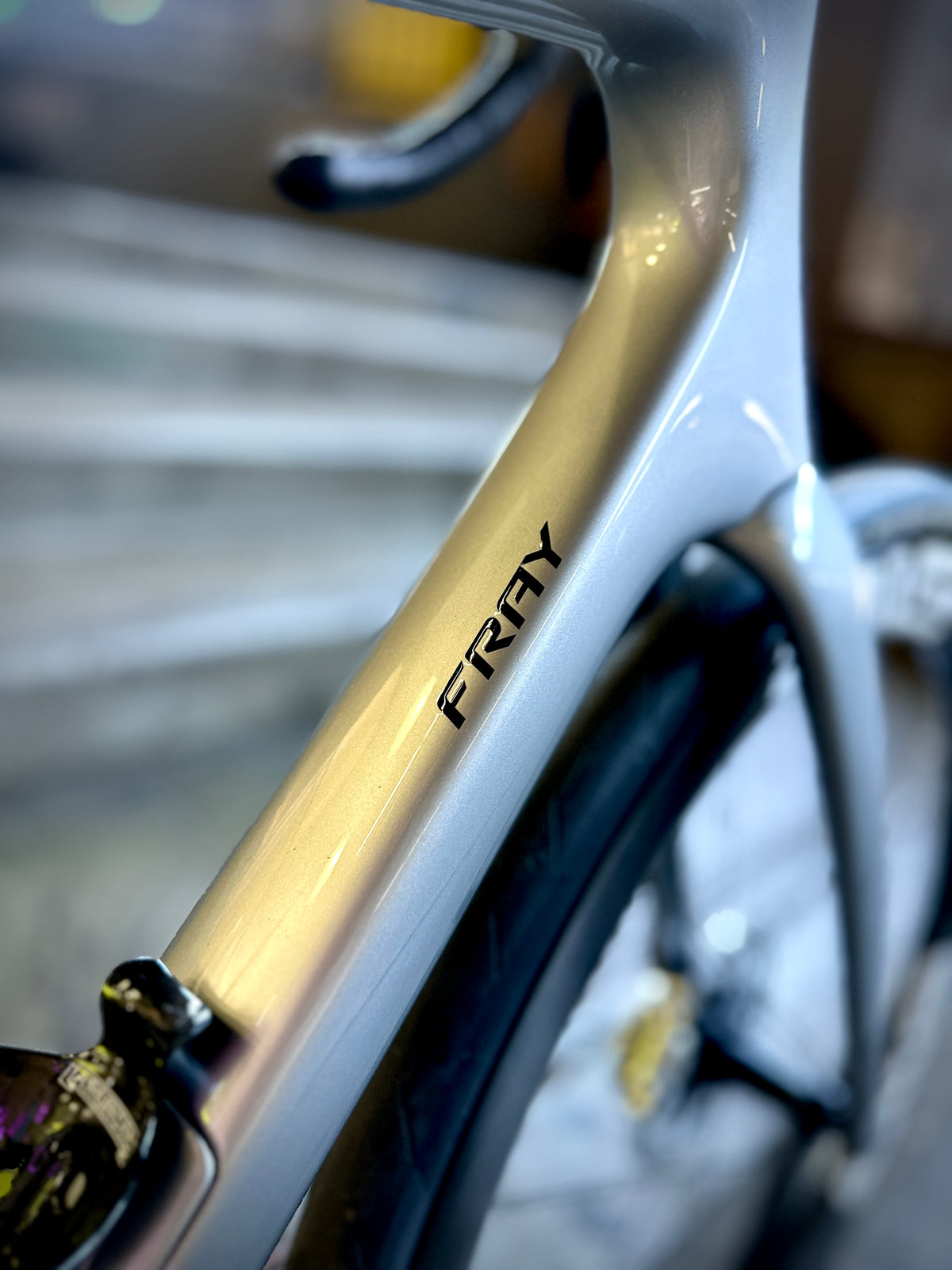 Enve Fray in silver, built at In Velo Veritas in Old Sacramento
