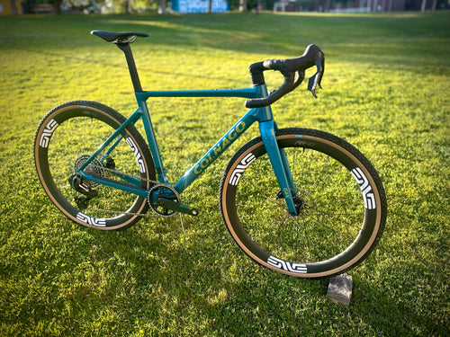 Colnago G4-X in blue, built at In Velo Veritas in Old Sacramento