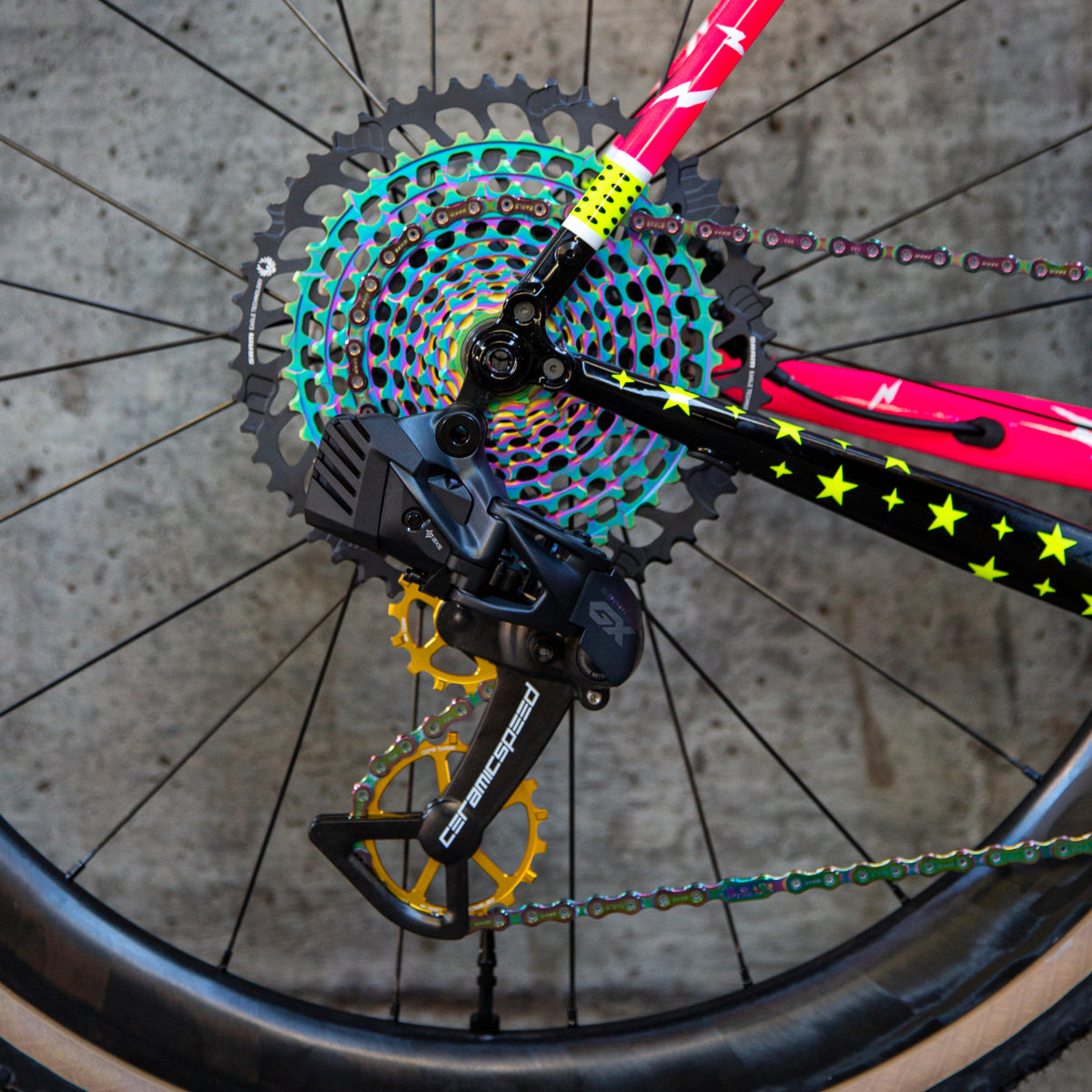 Ritte Satyr in custom paint, built at In Velo Veritas in Old Sacramento