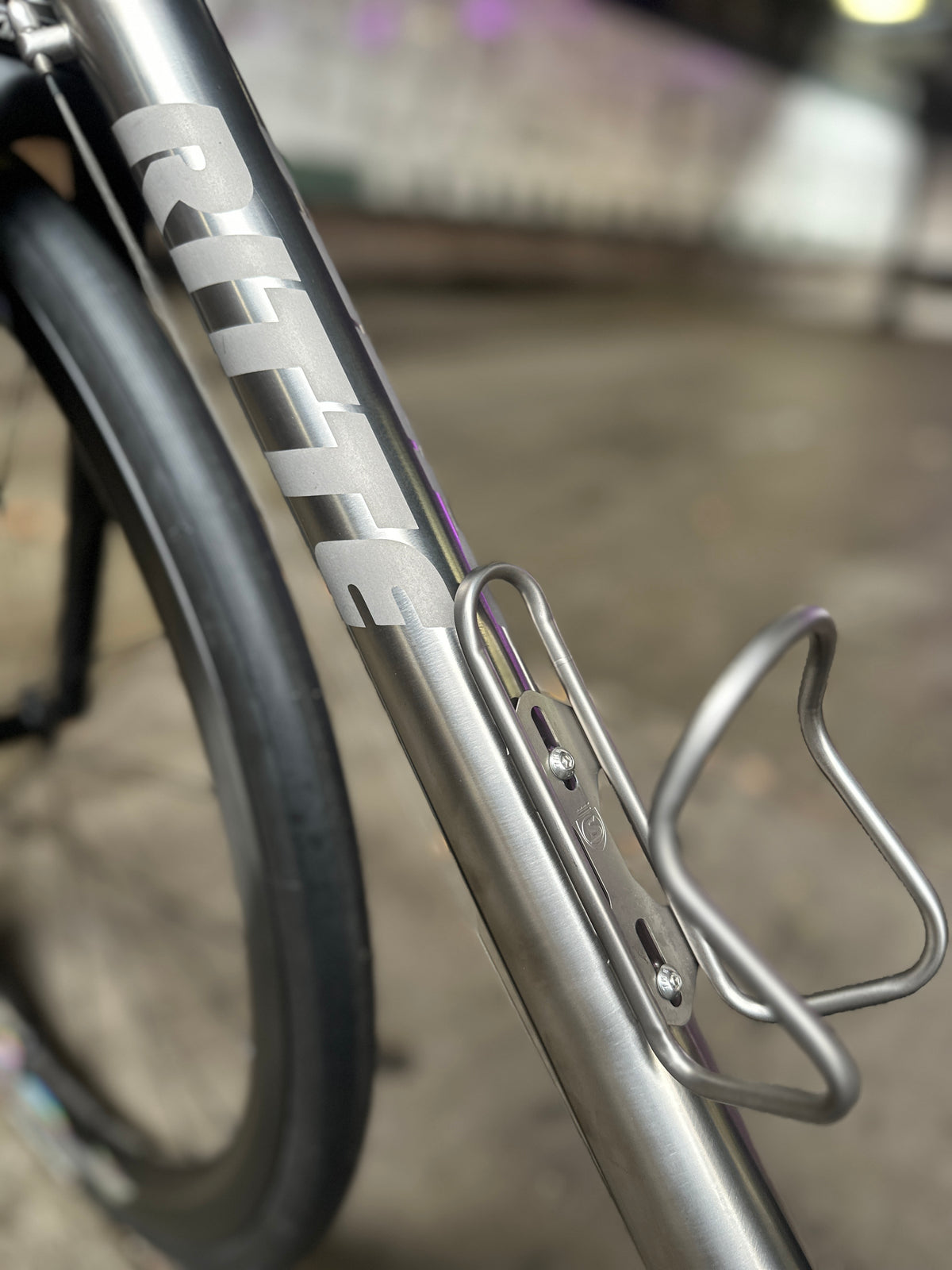 Titanium Ritte Snob AR, built at In Velo Veritas in Old Sacramento