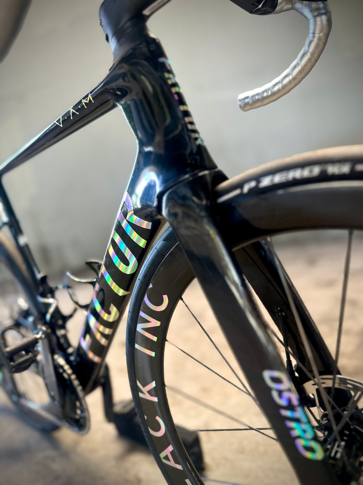 Factor Ostro VAM in Black Chrome, built at In Velo Veritas in Old Sacramento