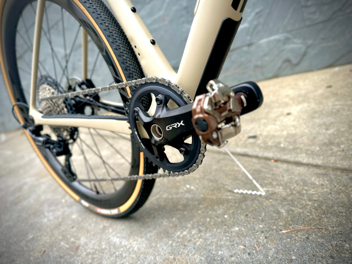 Enve MOG in sand, built at In Velo Veritas in Old Sacramento