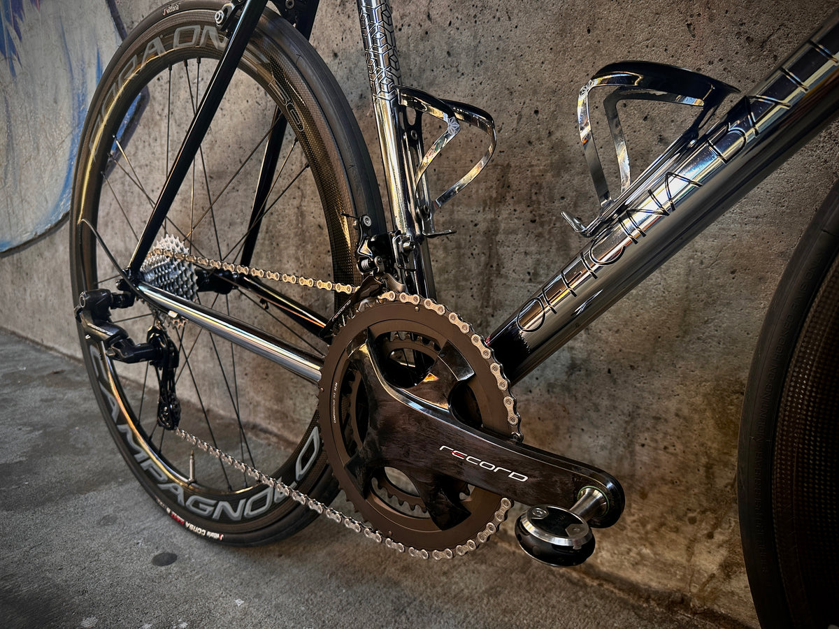 Custom-painted Battaglin Portofino, built at In Velo Veritas in Old Sacramento
