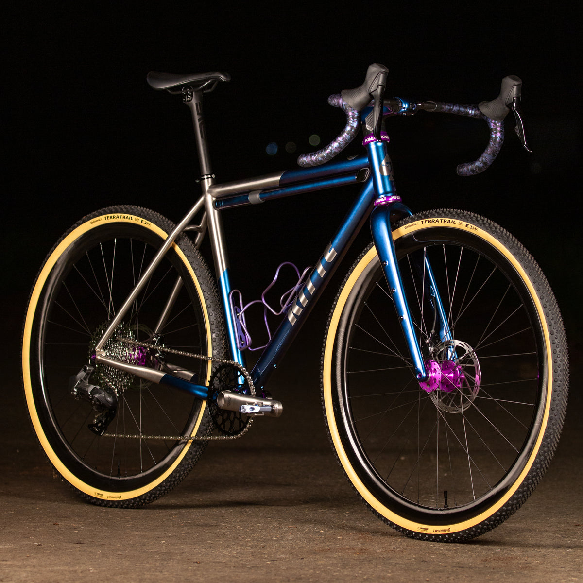 Ritte SaTir in purple, built at In Velo Veritas in Old Sacramento