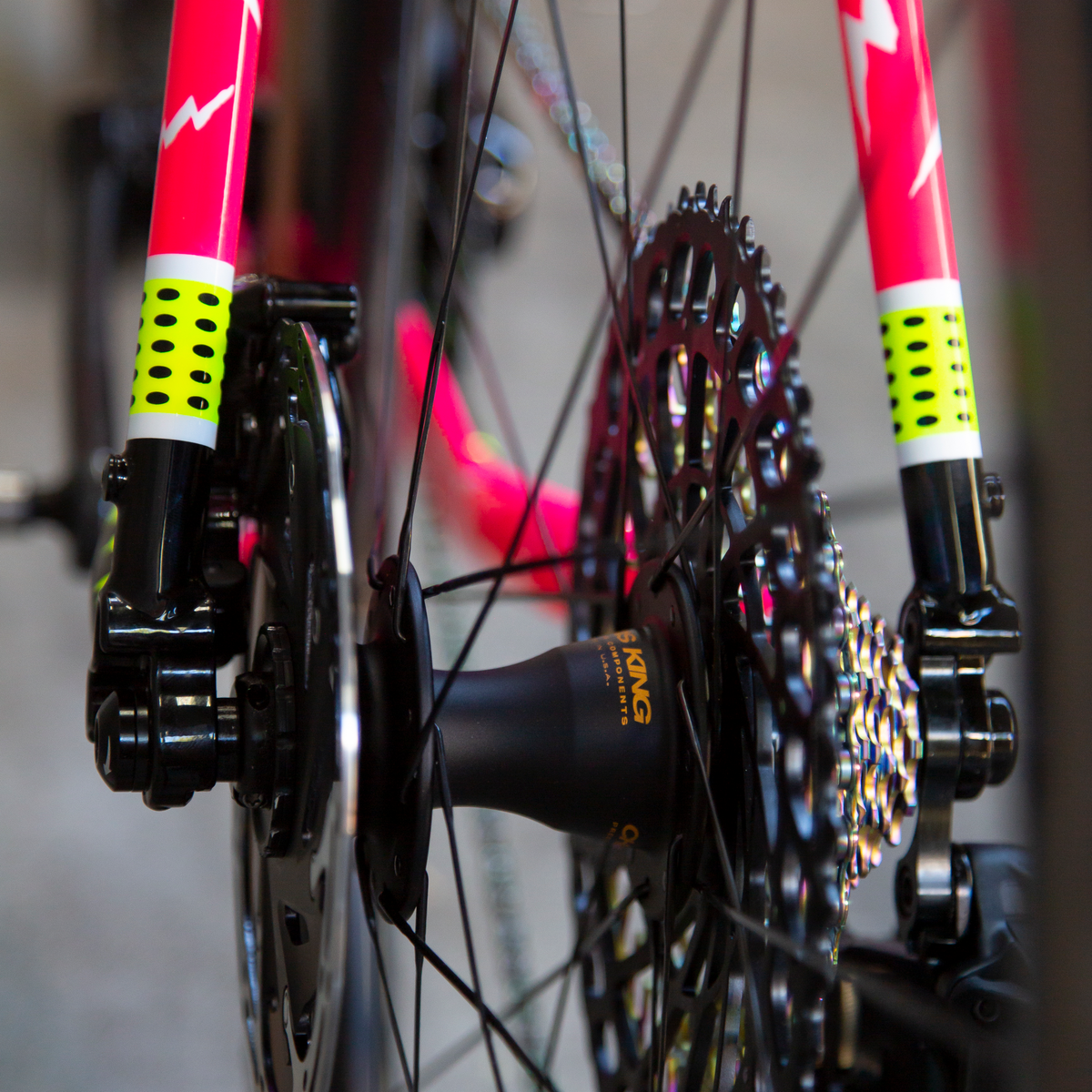 Ritte Satyr in custom paint, built at In Velo Veritas in Old Sacramento