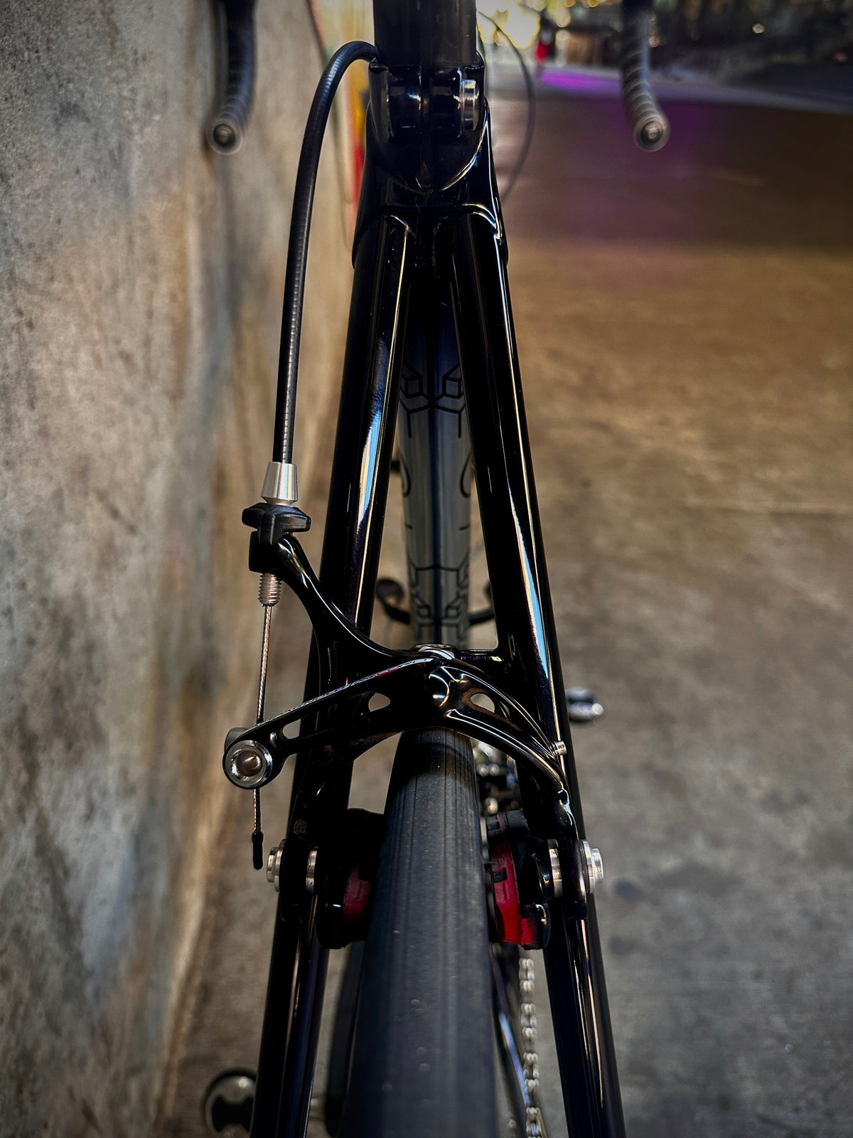 Custom-painted Battaglin Portofino, built at In Velo Veritas in Old Sacramento