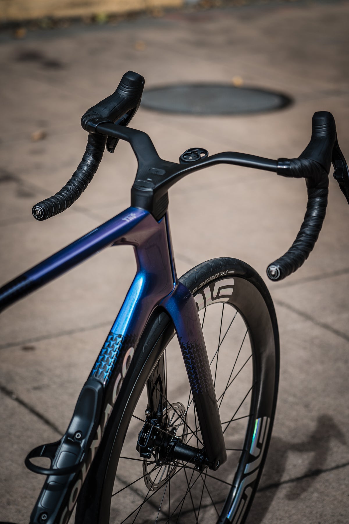 Colnago Y1Rs in blue, built at In Velo Veritas in Old Sacramento